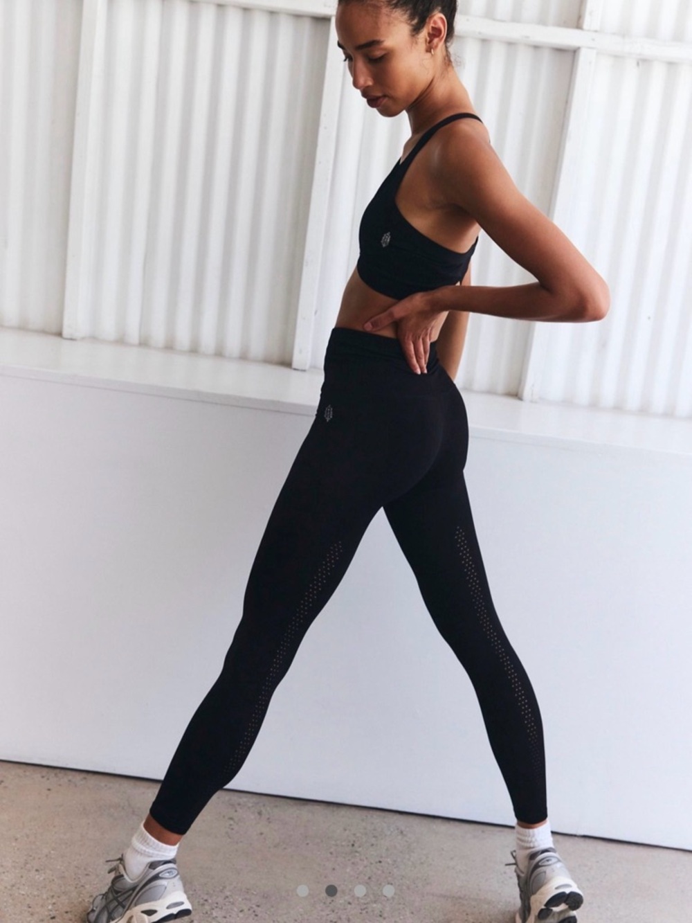 FP Movement Good Karma HR 7/8 Leggings - Black